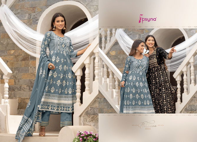 Pehnava 4 Psyna Function Wear Wholesale Readymade Suits Catalog